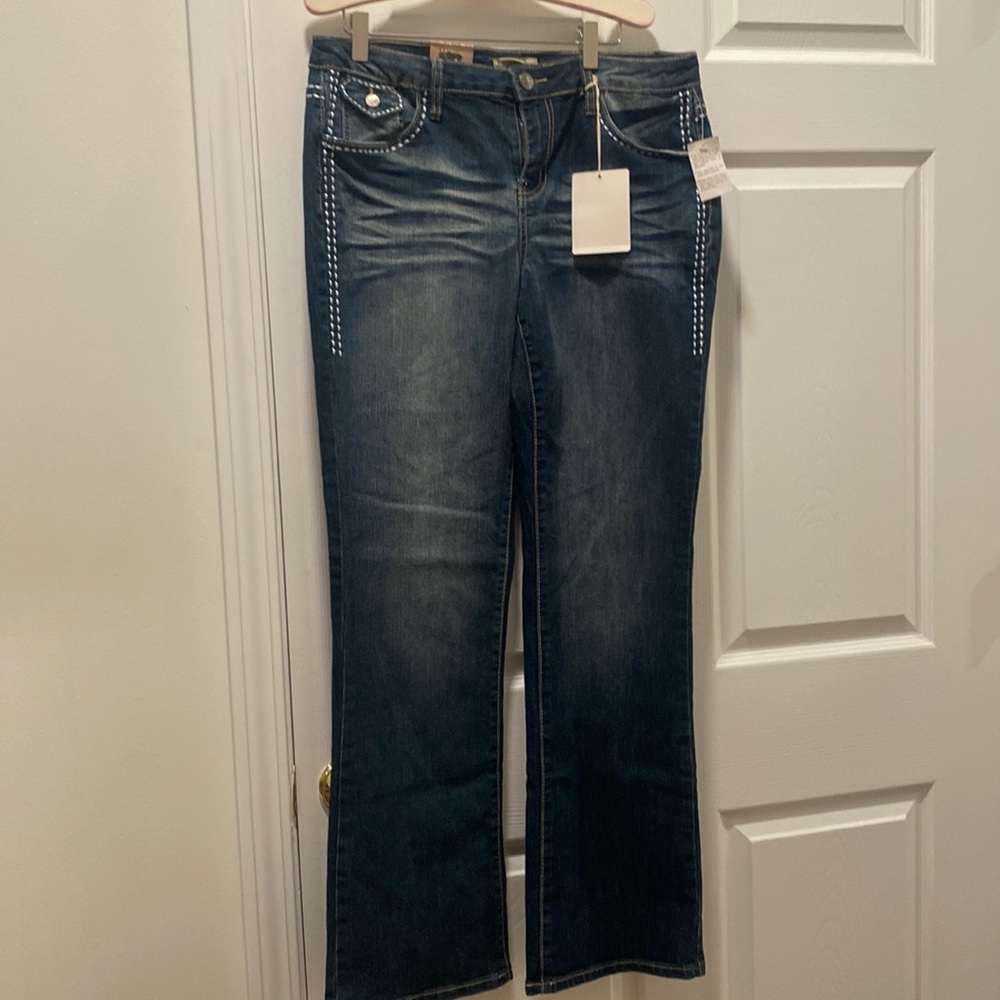 Womens Earl boot cut jeans